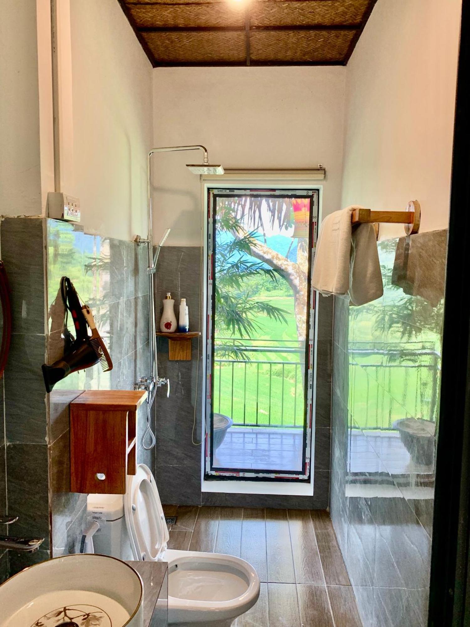 Puluong Aroma Bed & Breakfast Huong Ba Thuoc Dış mekan fotoğraf